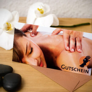 Geschenkgutschein für Physiotherapie und Wellness-Behandlungen bei Praxis Maria Fürstenau in Fürth